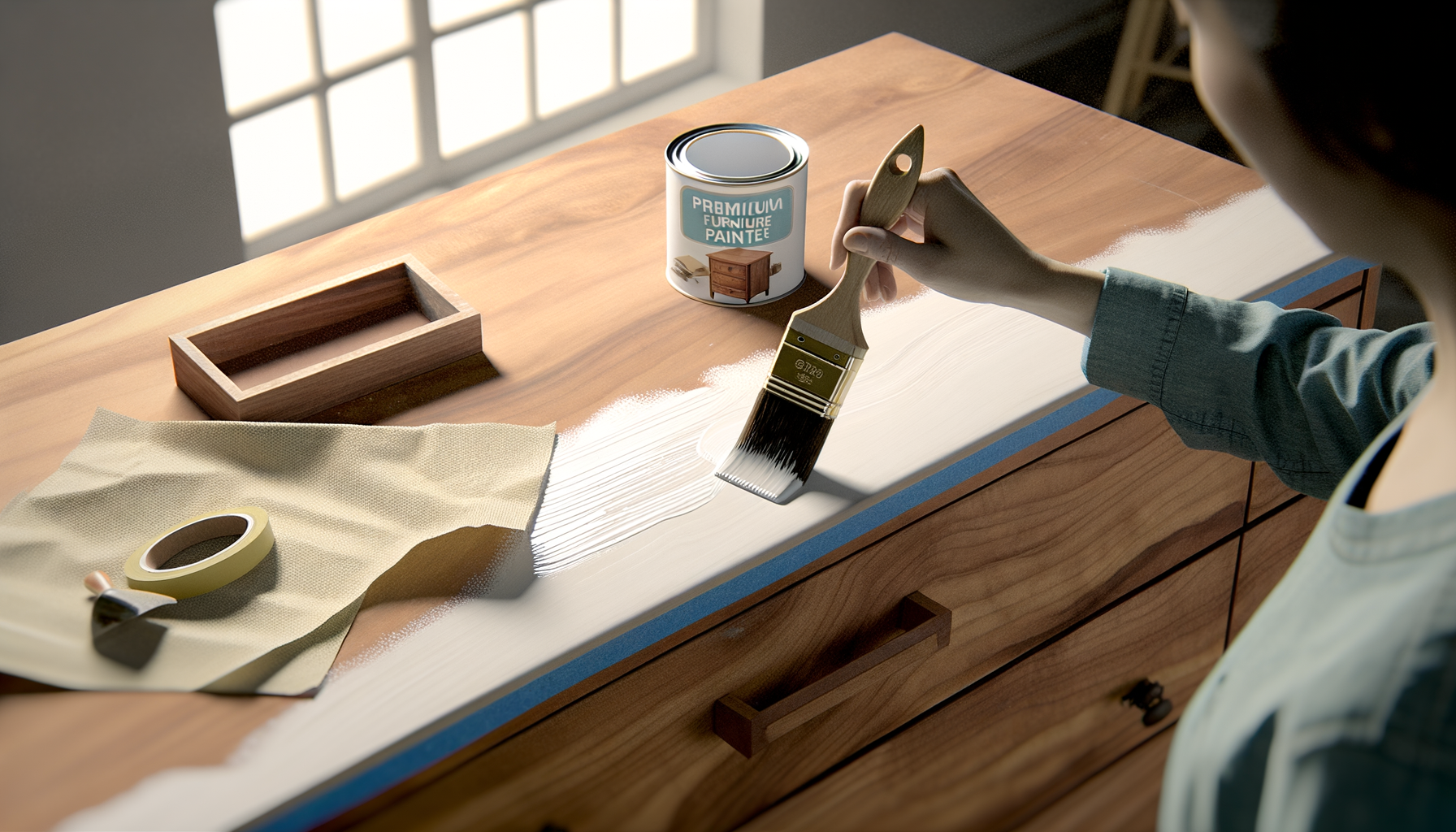 Holzmöbel streichen – ProMa Farben Hamburg