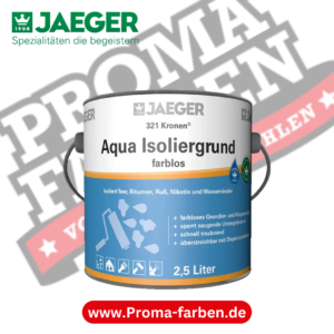 Jaeger 321 Kronen Aqua Isoliergrund kaufen bei Proma Farben.de Maler Fachhandel & Onlineshop