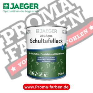 Jaeger 394 Aqua Schultafellack kaufen bei Proma Farben.de Maler Fachhandel & Onlineshop