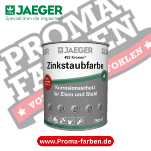 Jaeger 493 Kronen Zinkstaubfarbe kaufen bei Proma Farben.de Maler Fachhandel & Onlineshop