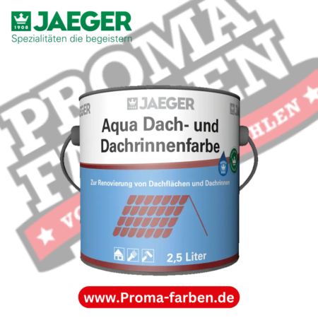 Jaeger 626 Aqua Dach und Dachrinnenfarbe kaufen bei Proma Farben.de Maler Fachhandel & Onlineshop
