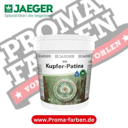 Jaeger 926 Kupfer Patina Mit 500ml Kupfer Patina Aktivator kaufen bei Proma Farben.de Maler Fachhandel & Onlineshop