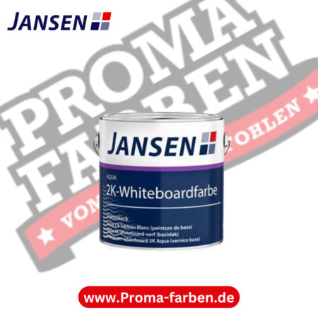 Jansen AQUA 2K WHITEBOARDFARBE kaufen bei Proma Farben.de Maler Fachhandel & Onlineshop
