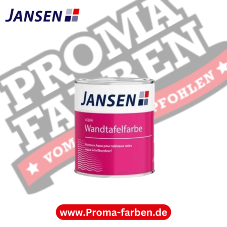Jansen AQUA WANDTAFELFARBE kaufen bei Proma Farben.de Maler Fachhandel & Onlineshop