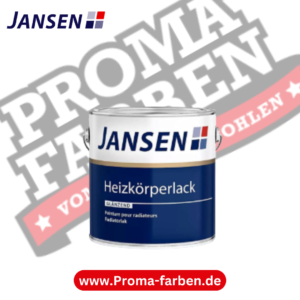 Jansen Heizkörperlack hochglänzend Jansen Heizkörperlack hochglänzend kaufen bei Proma Farben.de Maler Fachhandel & Onlineshop