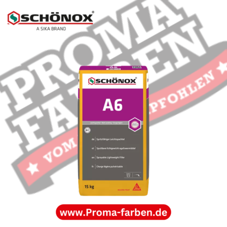 SCHÖNOX A6 Leichtspachtel kaufen bei Proma Farben.de Maler Fachhandel & Onlineshop