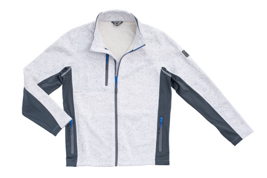 Sweatjacke Activ Pro weiß-melange kaufen bei Proma Farben Hamburg