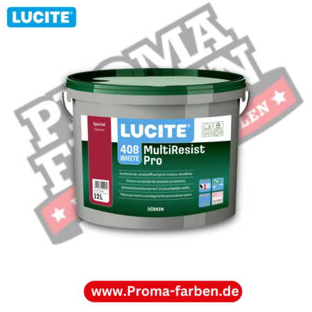 LUCITE 408 MultiResist-Pro Wandfarbe online kaufen bei Proma Farben Hamburg