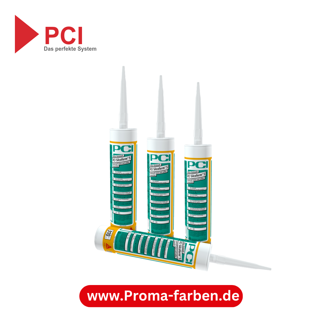 PCI Silcoferm S Silikon-Dichtstoff - 310 ml