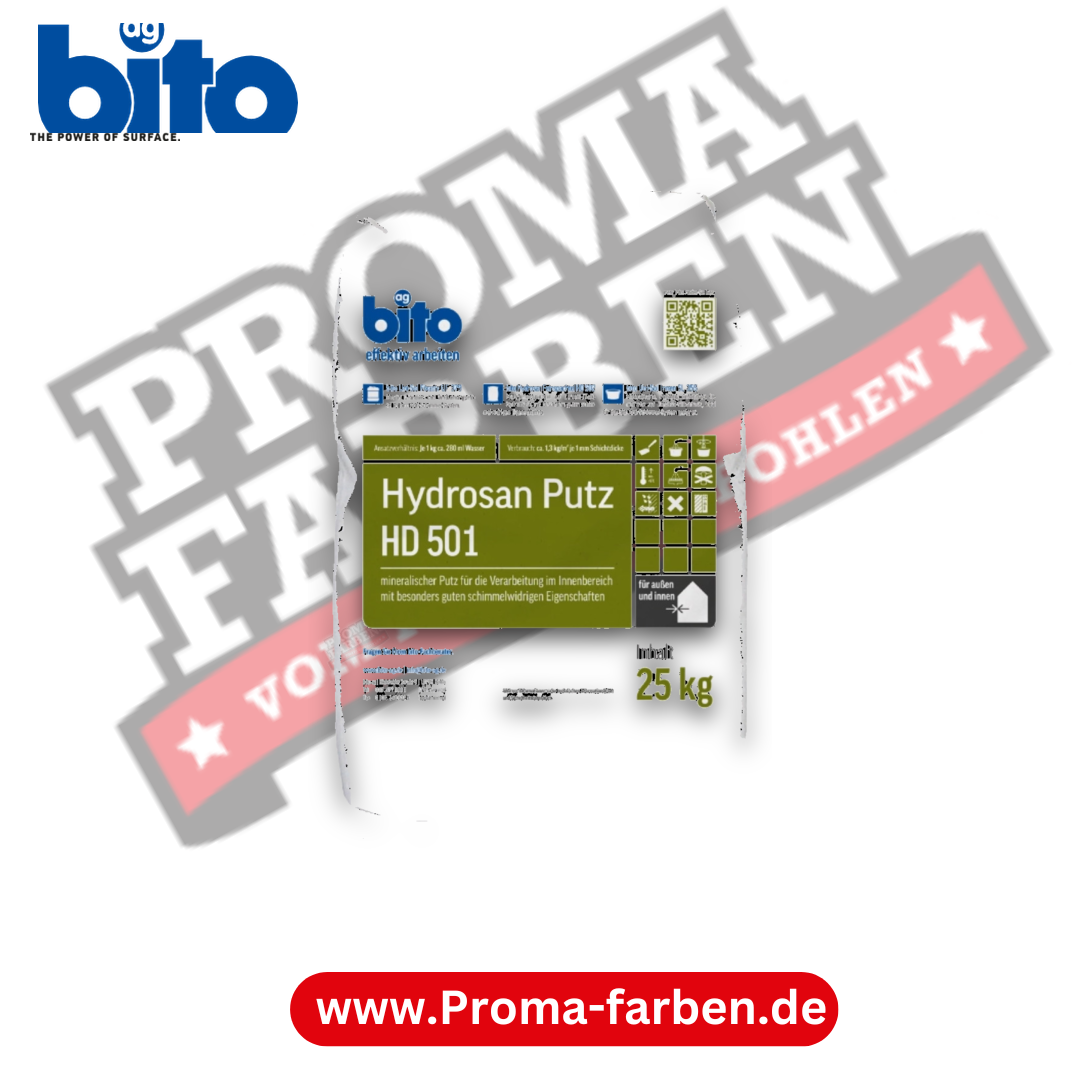 bito Hydrosan Kalkfeinputz HD 501 25 kg