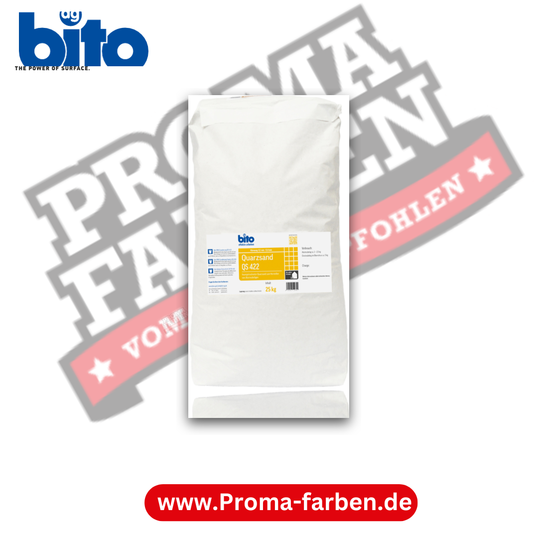 bito Quarzsand 0,1-0,3mm QS 422 25 kg