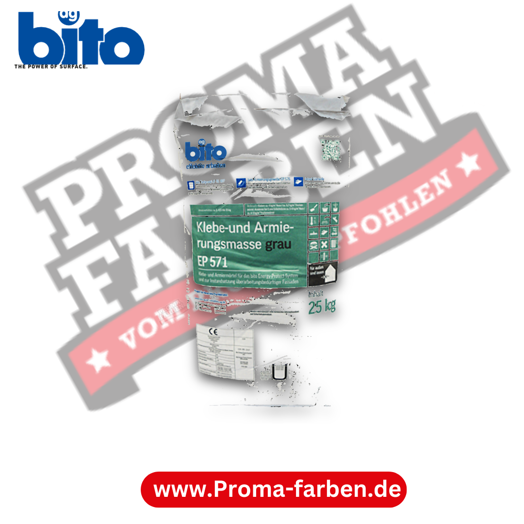 bito Klebe- und Armierungsmasse grau EP 571 25 kg