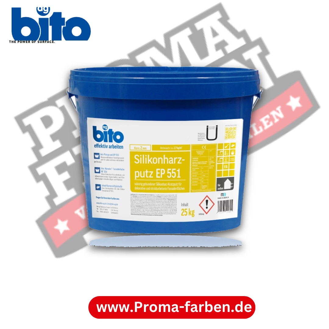 bito EP 551 Silikonharzputz K 3mm 25 kg