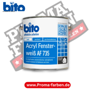 bito Acryl Fensterweiß AF 735 2,5 L