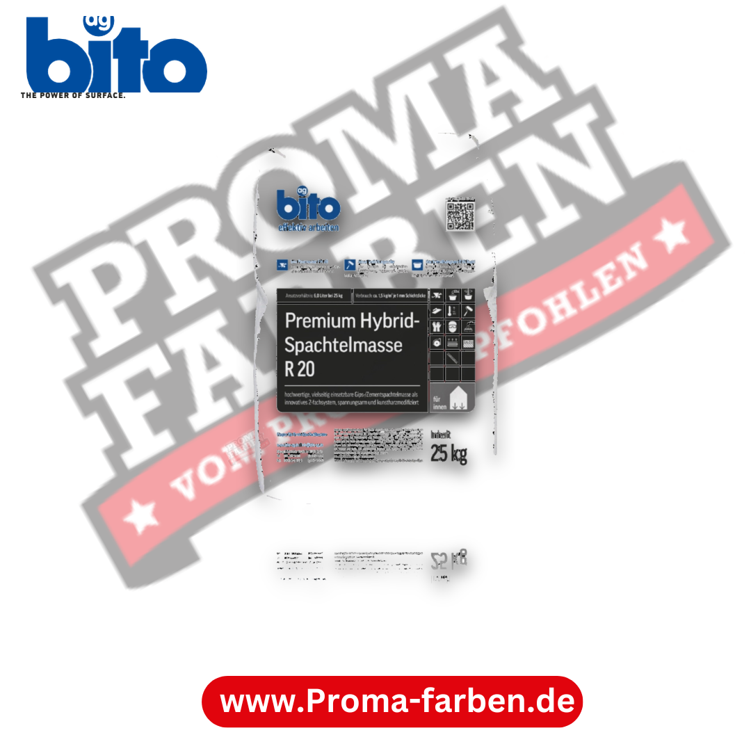 bito Premium Hybrid-Spachtelmasse R 20 25 kg