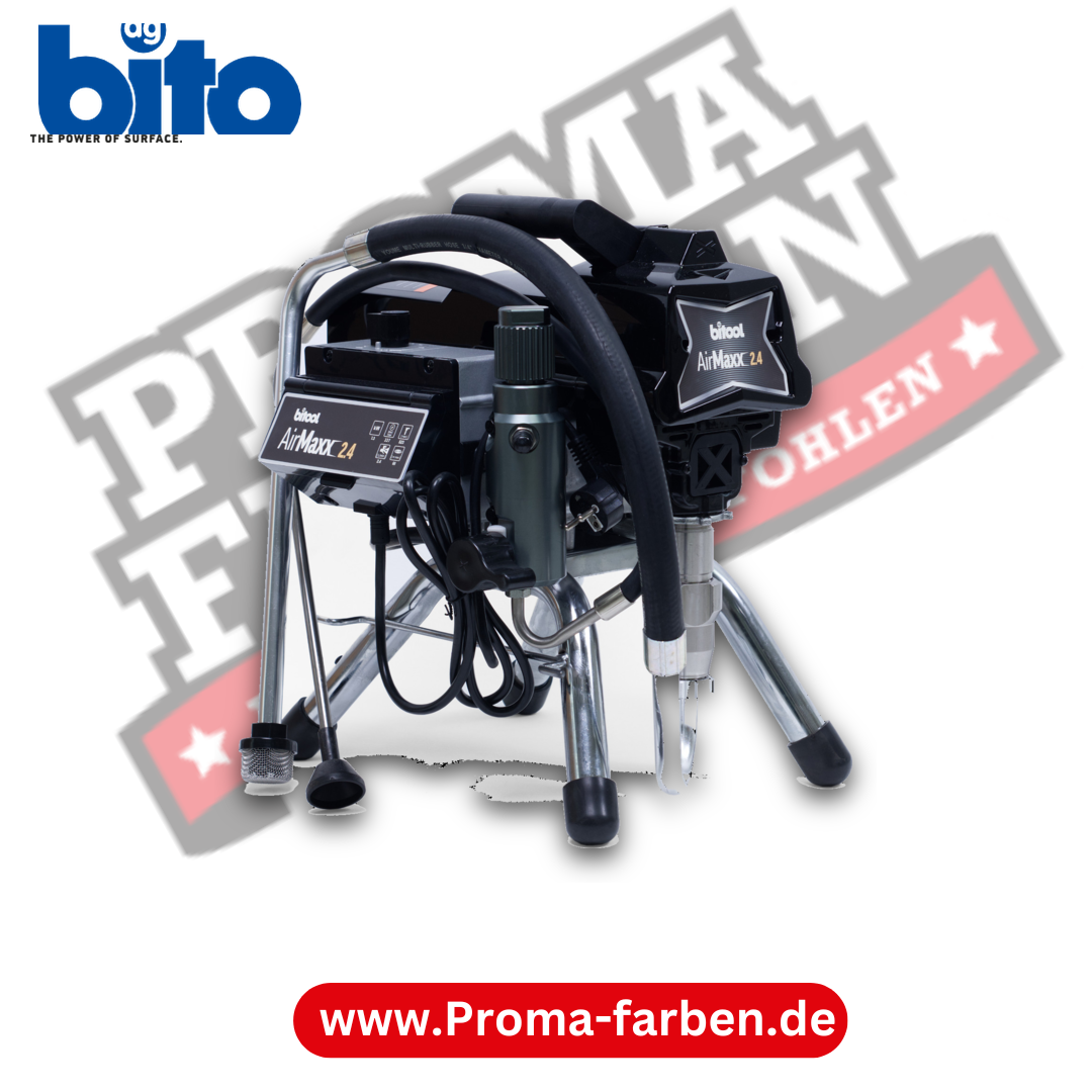 bitool AirMaxx 2.4 Airless-Spritzgerät mit Schlauch und Pistole