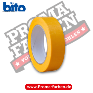 bito Tac Washi Tape Gold TA 770 30 mm x 50 m - Karton à 60 Rollen