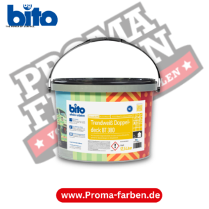 bito Trendweiß Doppeldeck RAL 9010 BT 380 12,5 L