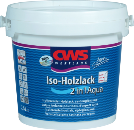 CWS WERTLACK Iso-Holzlack 2in1 Aqua kaufen bei Proma Farben