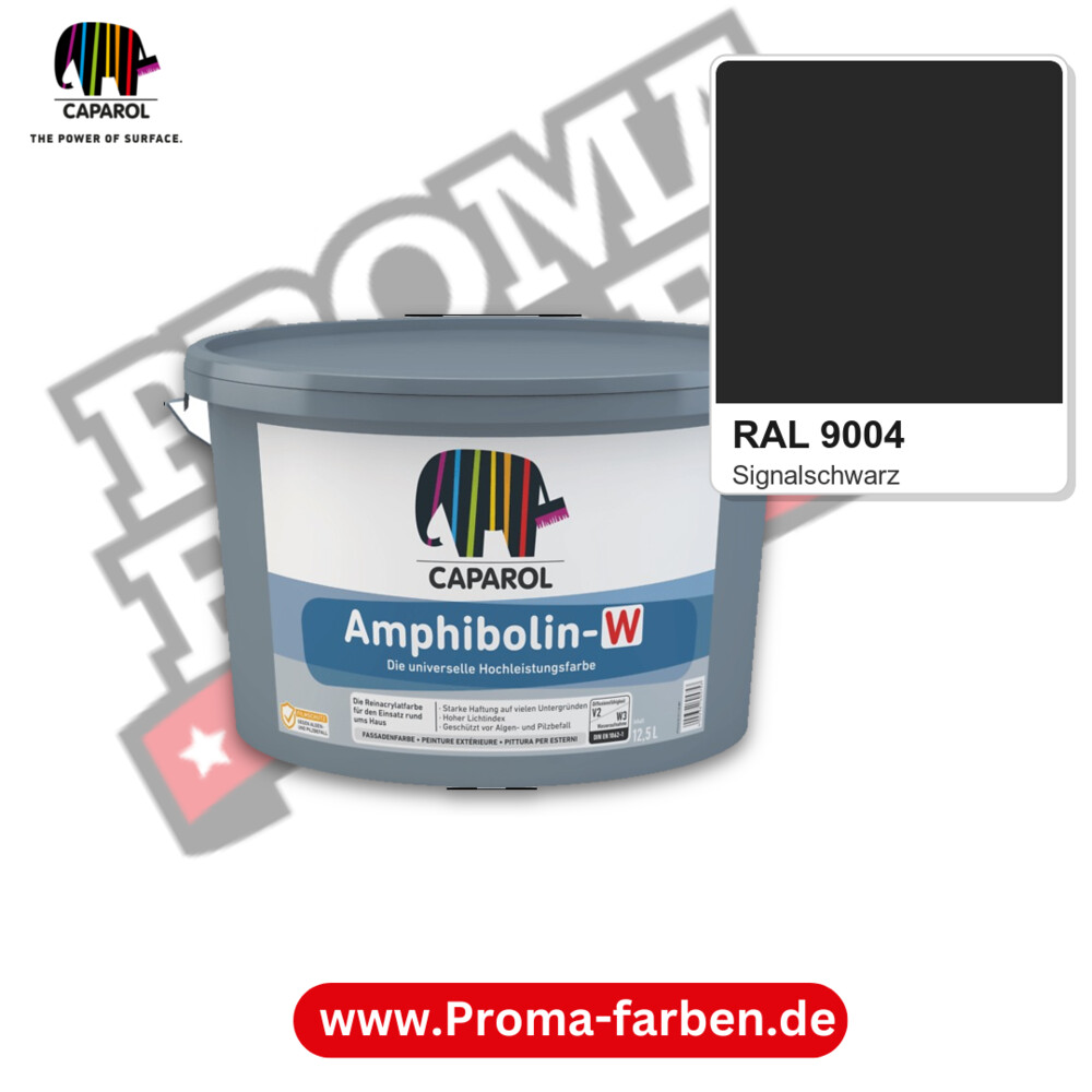 Caparol Amphibolin-W RAL 9004 kaufen Proma Farben Hamburg