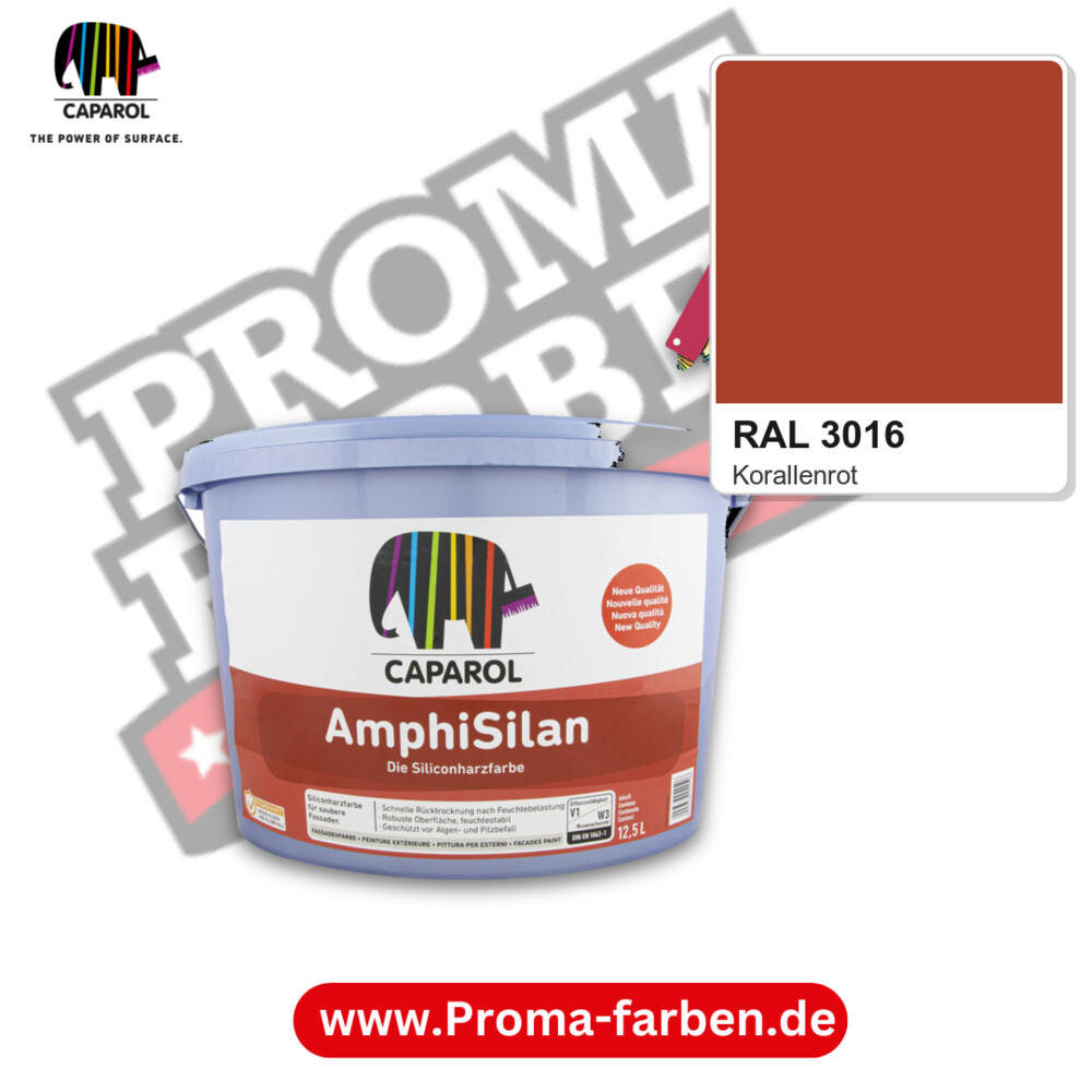 Caparol AmphiSilan RAL 3016 kaufen Proma Farben Hamburg