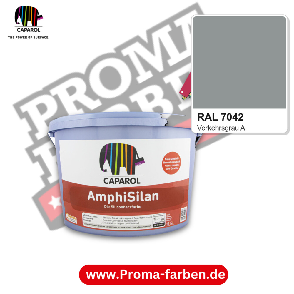 Caparol AmphiSilan RAL 7042 kaufen Proma Farben Hamburg