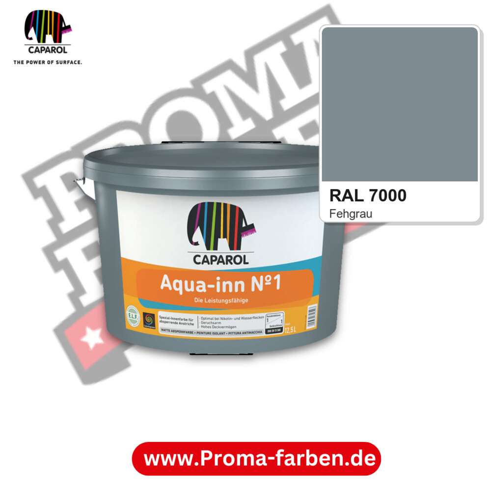 Caparol Aqua-inn N°-1 RAL 7000 kaufen Proma Farben Hamburg