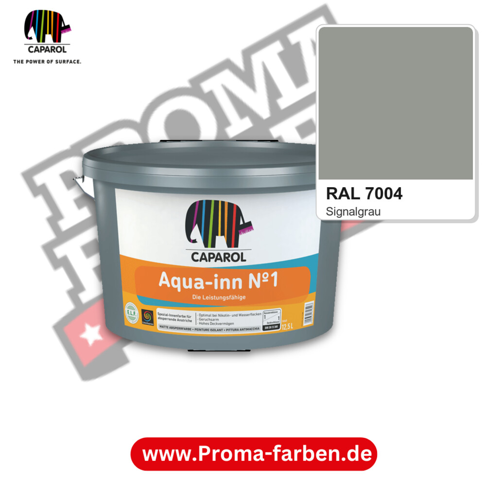 Caparol Aqua-inn N°-1 RAL 7004 kaufen Proma Farben Hamburg
