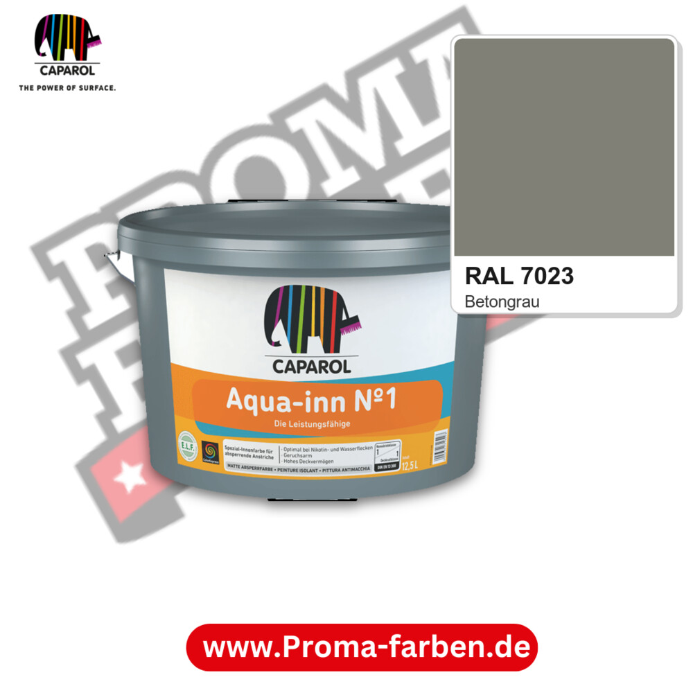 Caparol Aqua-inn N°-1 RAL 7023 kaufen Proma Farben Hamburg