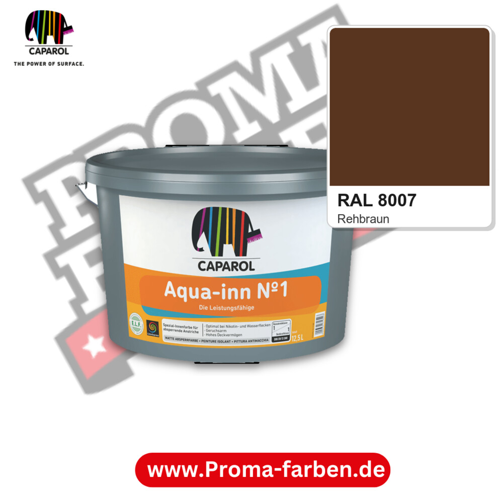 Caparol Aqua-inn N°-1 RAL 8007 kaufen Proma Farben Hamburg