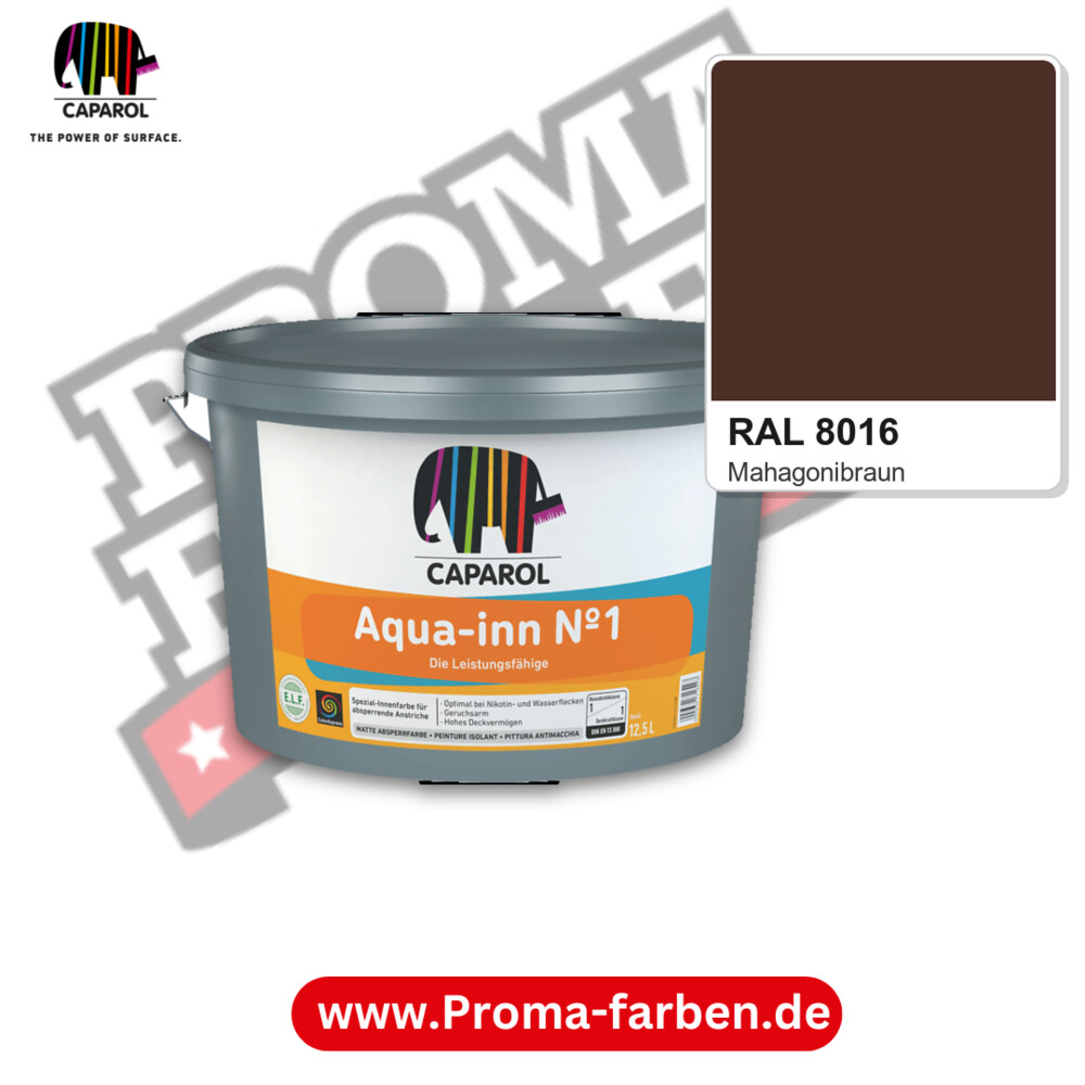 Caparol Aqua-inn N°-1 RAL 8016 kaufen Proma Farben Hamburg