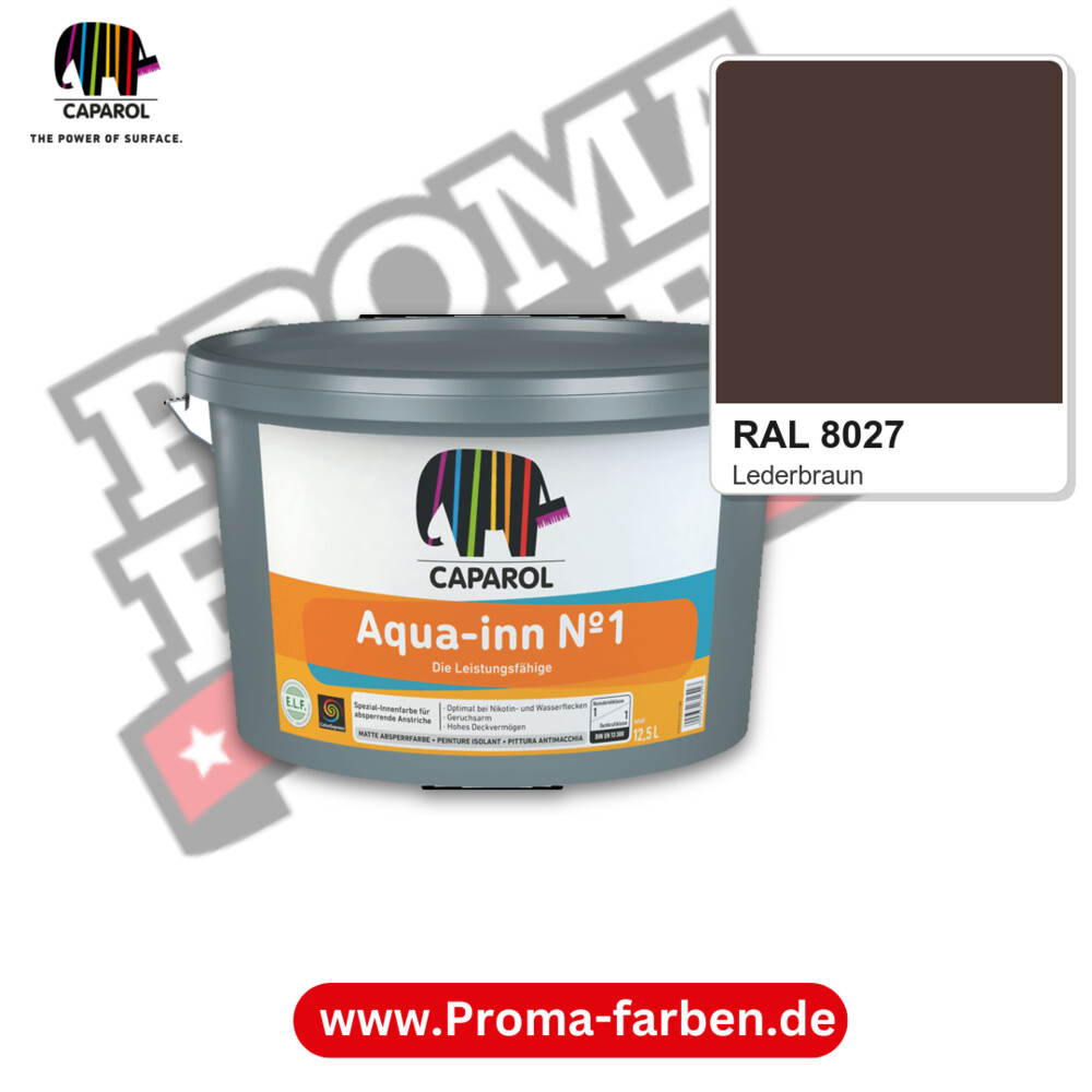 Caparol Aqua-inn N°-1 RAL 8027 kaufen Proma Farben Hamburg