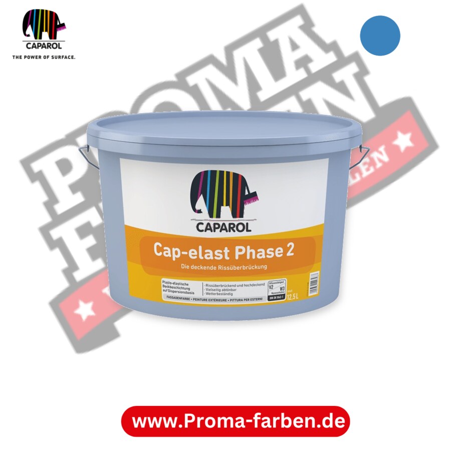 Caparol Cap-elast Phase 2-W RAL 5012 kaufen Proma Farben Hamburg