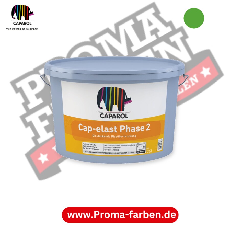 Caparol Cap-elast Phase 2-W RAL 6018 kaufen Proma Farben Hamburg