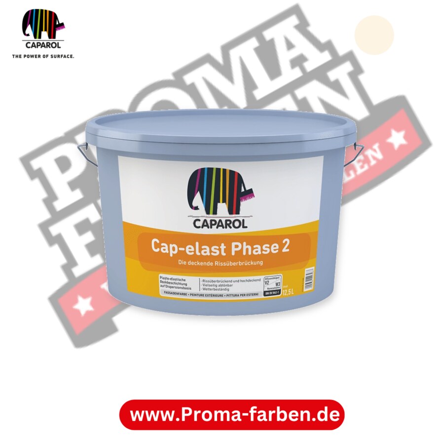 Caparol Cap-elast Phase 2-W RAL 9001 kaufen Proma Farben Hamburg