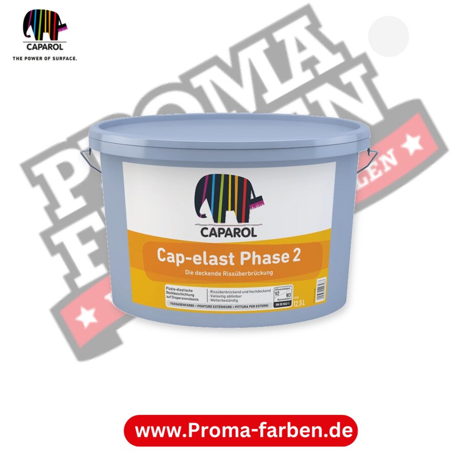 Caparol Cap-elast Phase 2-W RAL 9003 kaufen Proma Farben Hamburg