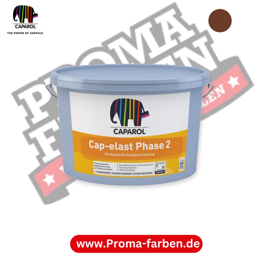 Caparol Cap-elast Phase 2 RAL 8002 kaufen Proma Farben Hamburg