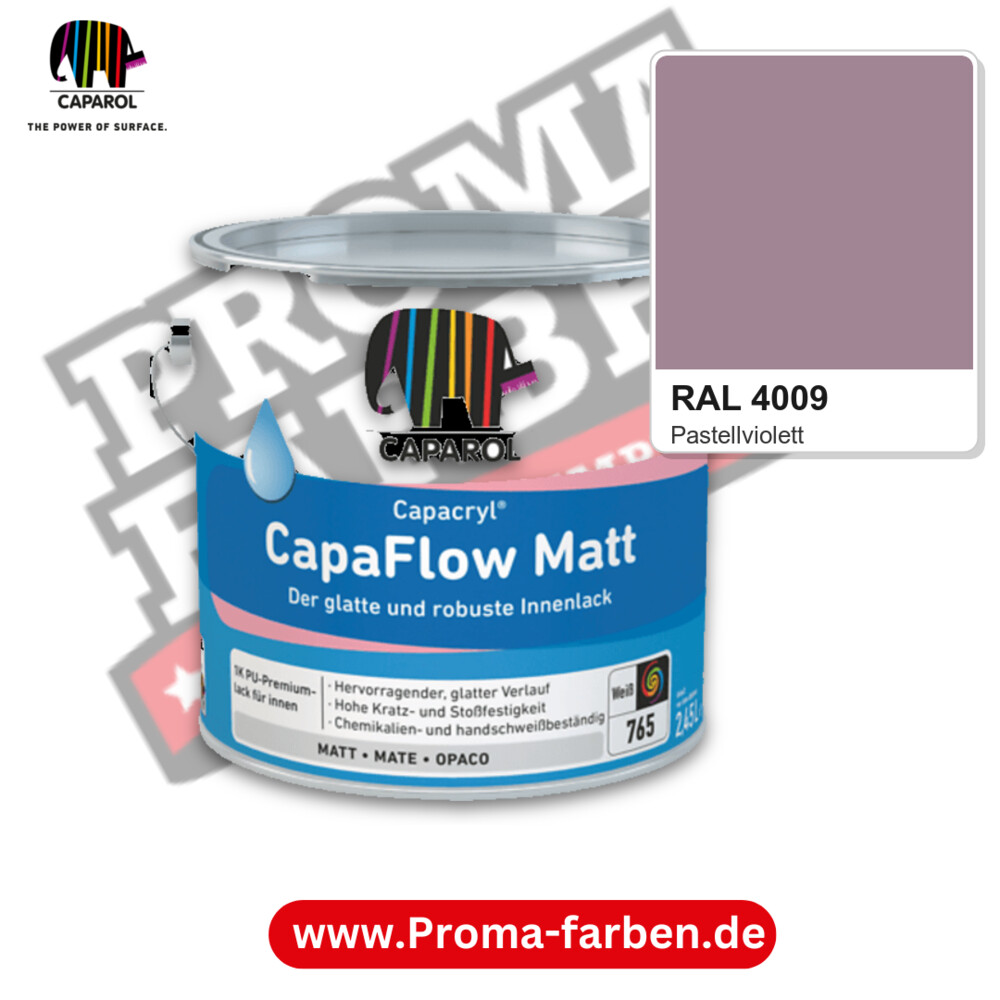 Caparol Capacryl CapaFlow Matt RAL 4009 kaufen Proma Farben Hamburg