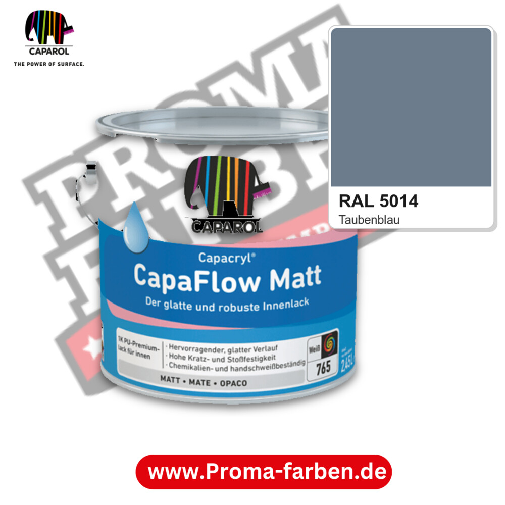 Caparol Capacryl CapaFlow Matt RAL 5014 kaufen Proma Farben Hamburg