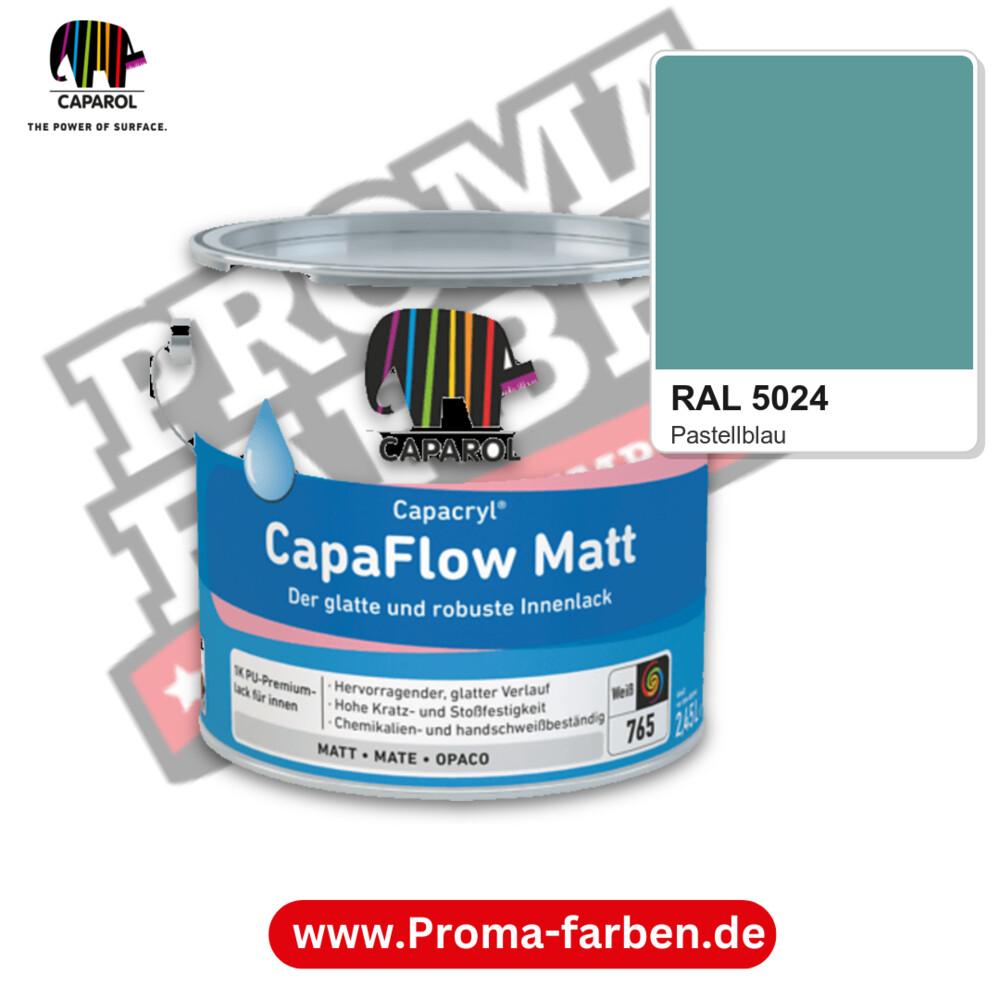 Caparol Capacryl CapaFlow Matt RAL 5024 kaufen Proma Farben Hamburg