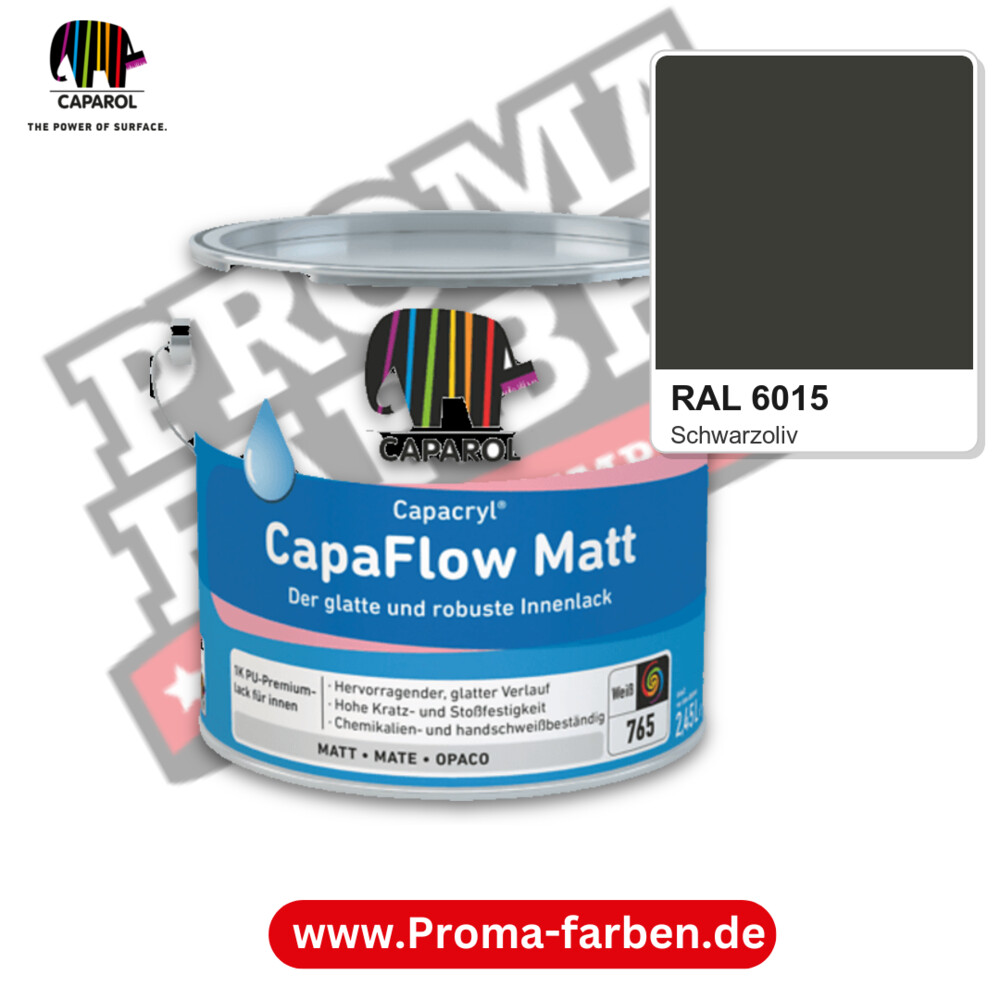 Caparol Capacryl CapaFlow Matt RAL 6015 kaufen Proma Farben Hamburg