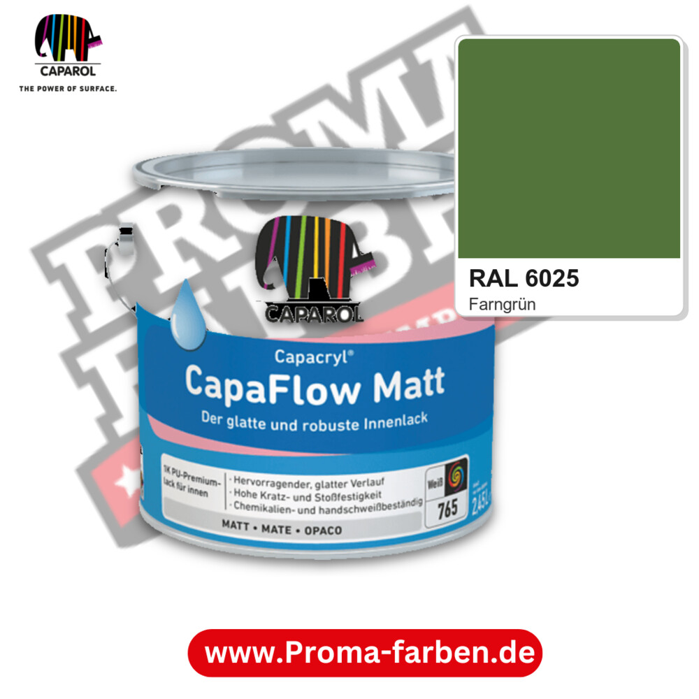 Caparol Capacryl CapaFlow Matt RAL 6025 kaufen Proma Farben Hamburg