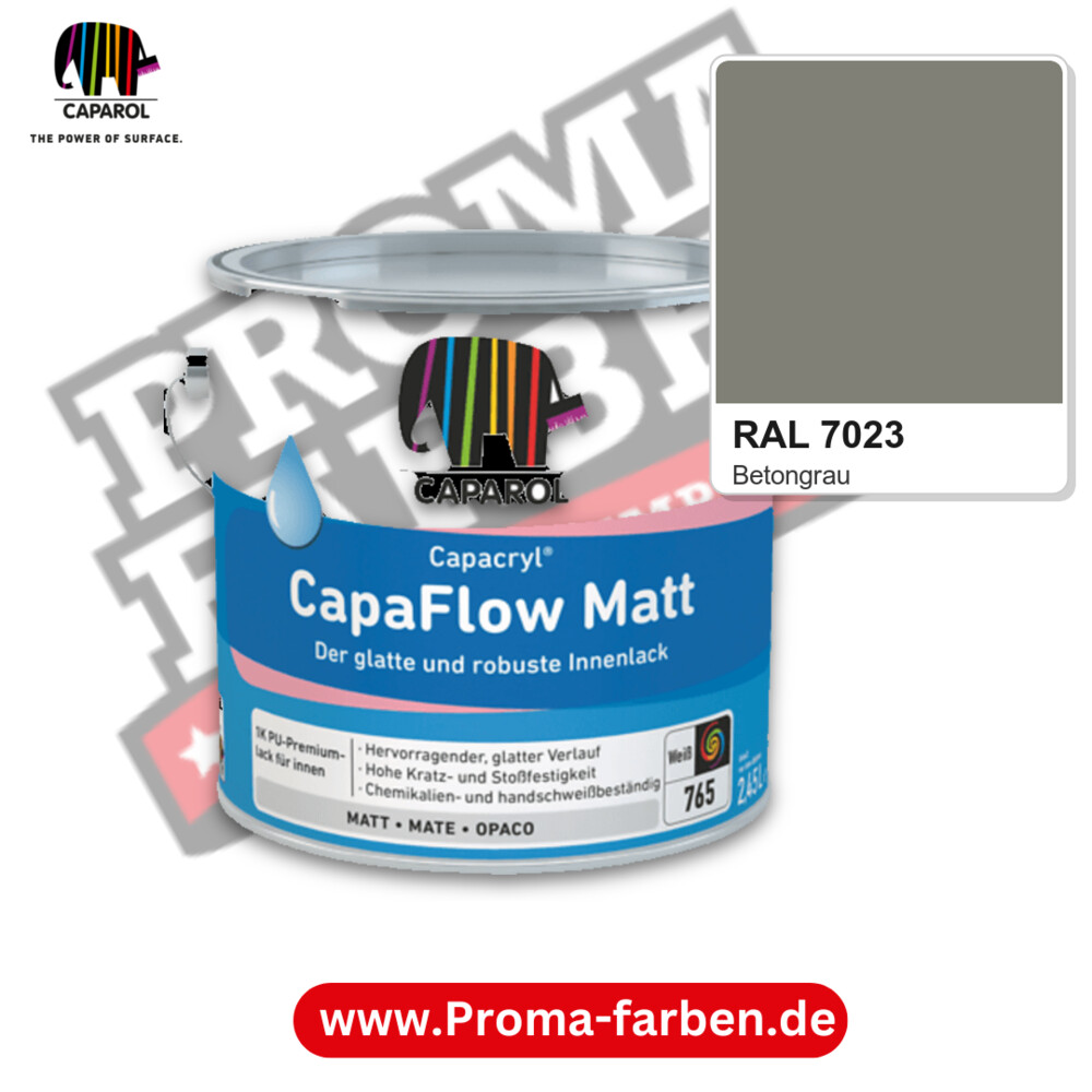 Caparol Capacryl CapaFlow Matt RAL 7023 kaufen Proma Farben Hamburg