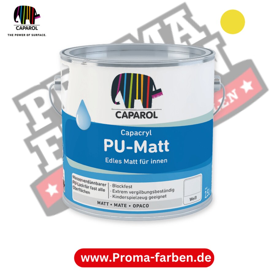 Caparol Capacryl PU-Matt RAL 1016 kaufen Proma Farben Hamburg