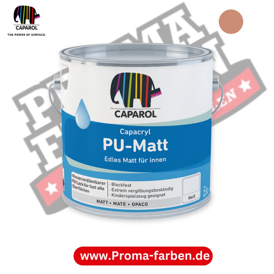 Caparol Capacryl PU-Matt RAL 3012 kaufen Proma Farben Hamburg