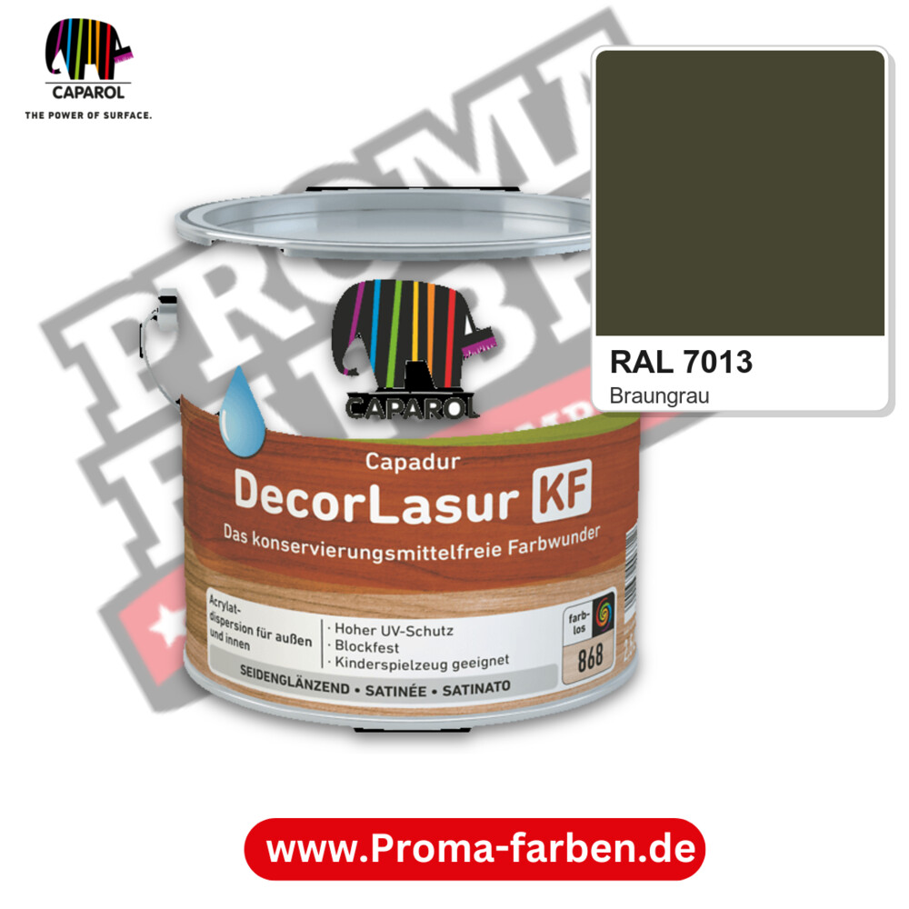 Caparol Capadur DecorLasur KF RAL 7013 kaufen Proma Farben Hamburg