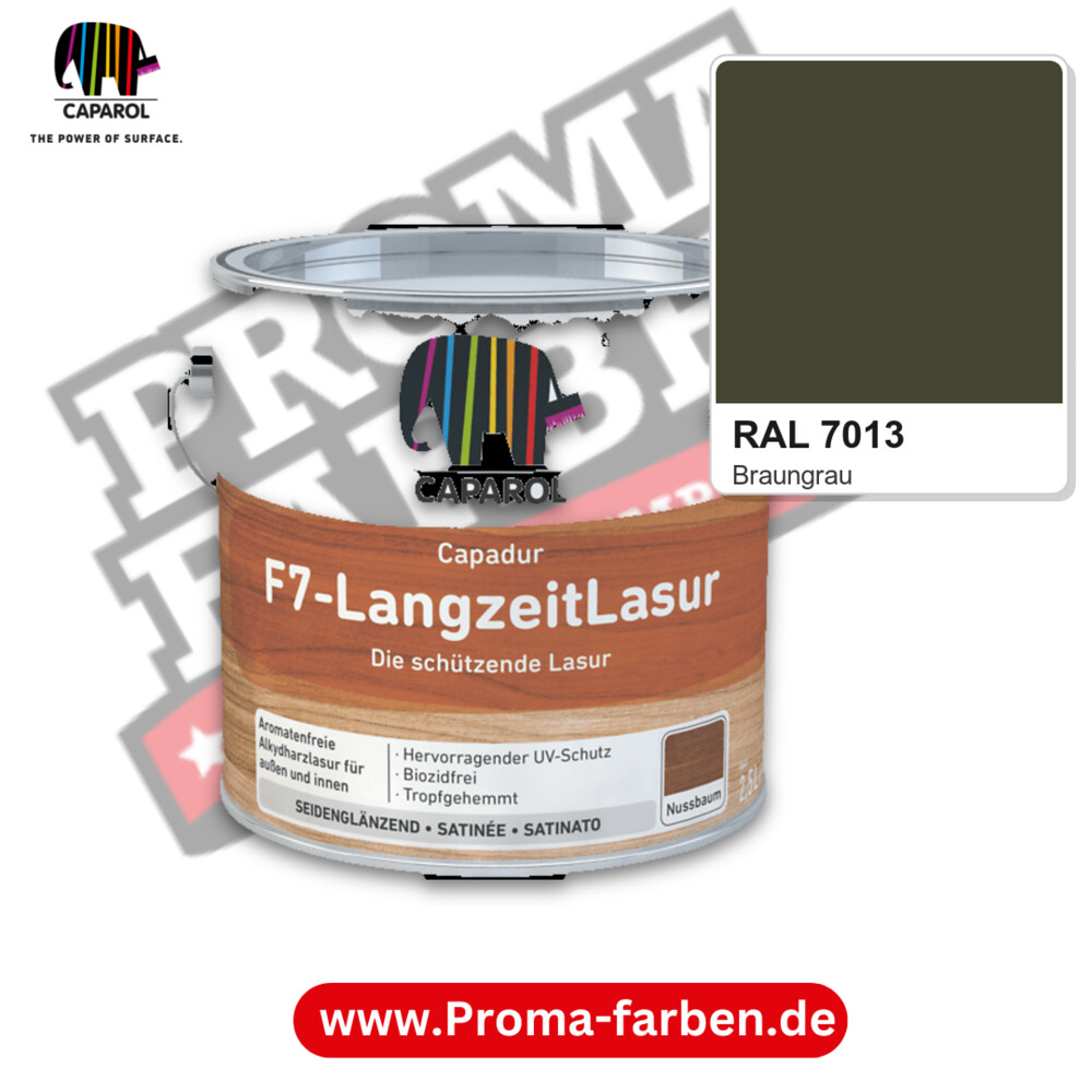 Caparol Capadur F7-LangzeitLasur RAL 7013 kaufen Proma Farben Hamburg