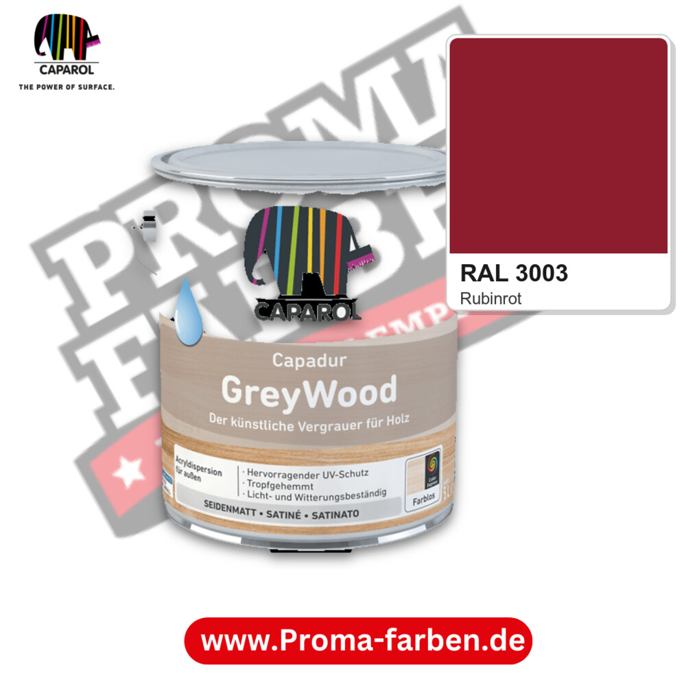 Caparol Capadur GreyWood RAL 3003 kaufen Proma Farben Hamburg