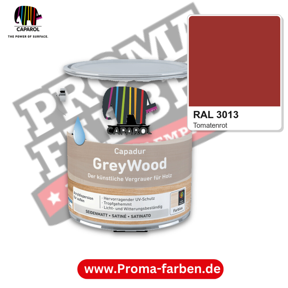Caparol Capadur GreyWood RAL 3013 kaufen Proma Farben Hamburg