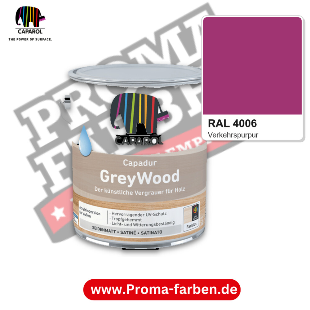 Caparol Capadur GreyWood RAL 4006 kaufen Proma Farben Hamburg